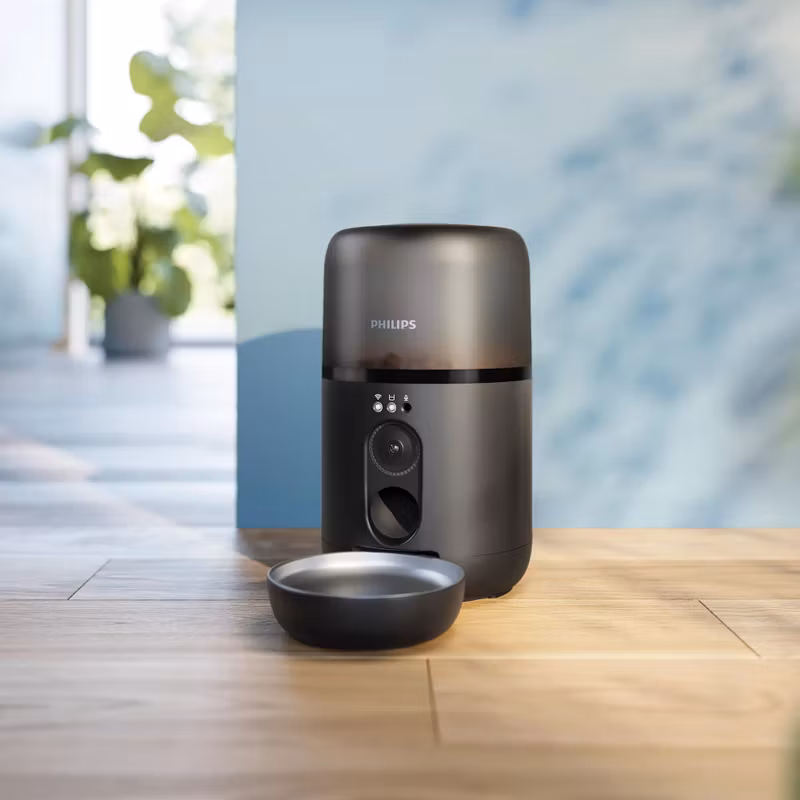 Philips Pet Series 5000 PAW5320/02 Smart foderautomat med kamera 4,5 l Svart