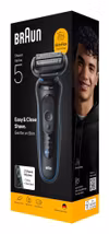 Braun Series 5 52-B1000s Wet & Dry Rakapparat Svart/Blå