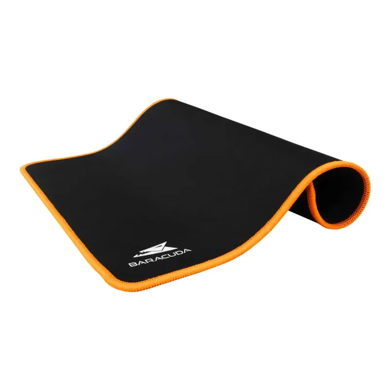 Baracuda WALRUS M Gamingmusmatta 300 × 250 mm Svart/Orange