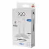 X2O Longlife 100 W USB-C till USB-C-kabel 1 m Vit
