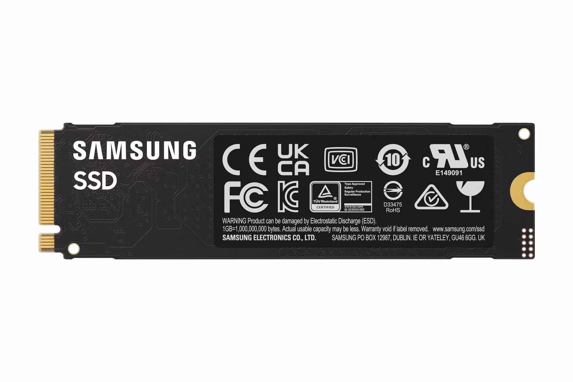 Samsung 990 EVO Plus MZ-V9S2T0BW 2 TB M.2 NVMe Intern SSD