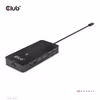 Club 3D CSV-1595 7-i-1 USB-C-dockningsstation med 2 × HDMI och 100 W PD Svart