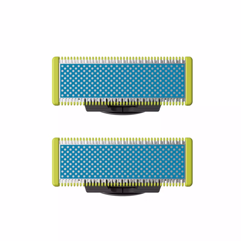 Philips OneBlade QP225/50 Antifriktion Utbytesblad 2-pack Blå/Grön/Silver
