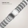 FIXED Titanium Strap Titanarmband för Garmin QuickFit 22 mm Naturlig titan