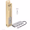 Club 3D CSV-1547 USB-C-hubb 10 Gbps med 4 × USB-A Grå