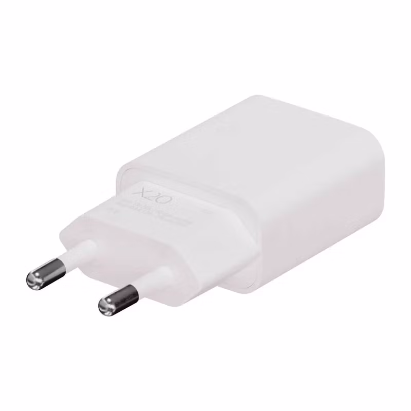 X2O Essential 12 W USB-A Hemmaladdare Vit