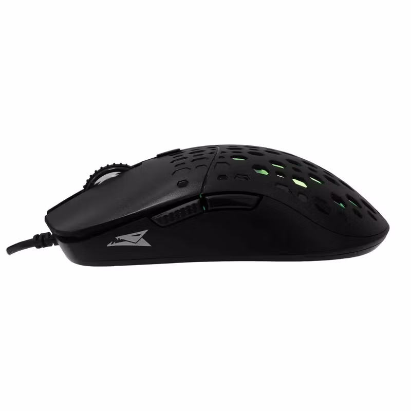 Baracuda Octopus 6 knappar 3 600 DPI Optisk Spelmus Svart