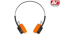 MONDO Freestyle M1201 On-Ear Bluetooth-hörlurar Svart