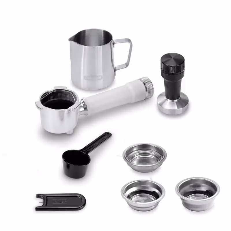 De'Longhi Dedica Duo EC890.WI Espressomaskin med Cold Brew Vit