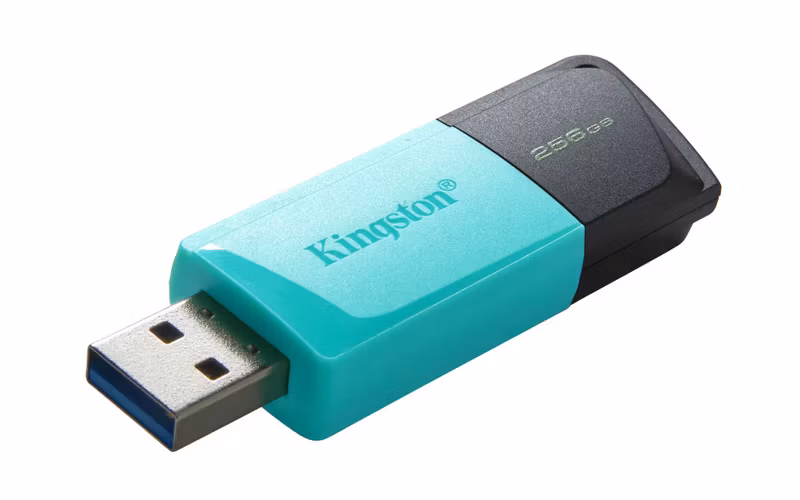 Kingston DataTraveler Exodia M 256 GB USB 3.2 Gen 1 USB-minne Svart/Grön