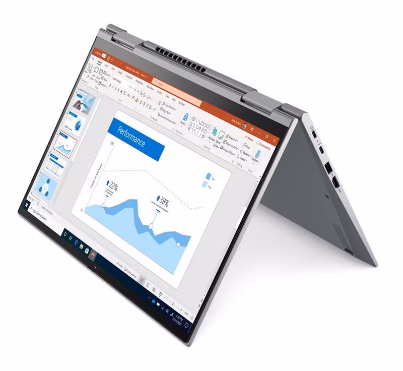 Lenovo ThinkPad X1 Yoga Gen 6 14" i7-1185G7 32 GB 512 GB Pekskärm 2-i-1 Laptop Grå – Renoverad (T1A Barga1n)