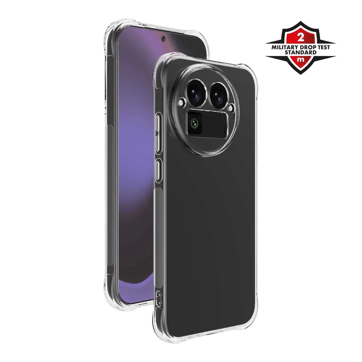 X2O Anti-Shock Skal för Realme GT 8 Pro Transparent