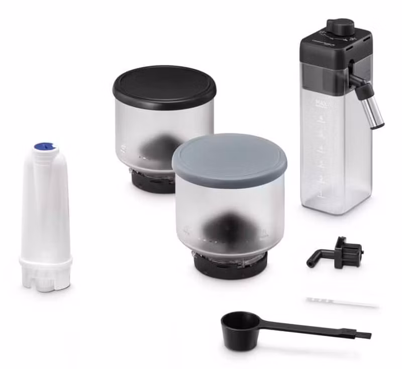 De'Longhi Rivelia EXAM440.55.G Helautomatisk espressomaskin Stengrå