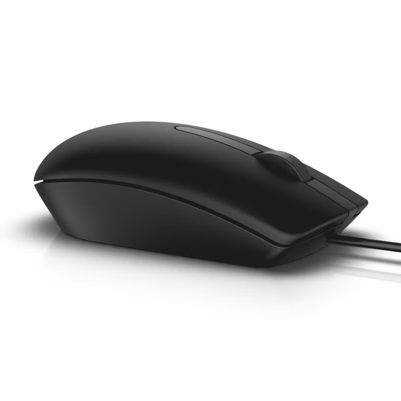 Dell MS116 Optisk USB-mus Svart