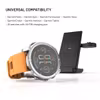 FIXED 3in1 Trådlös Laddstation designad för Garmin Watch Svart