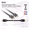 Club 3D CAC-1374 Ultra High Speed HDMI 2.1-kabel 4K 120 Hz 8K 60 Hz 4 m Svart