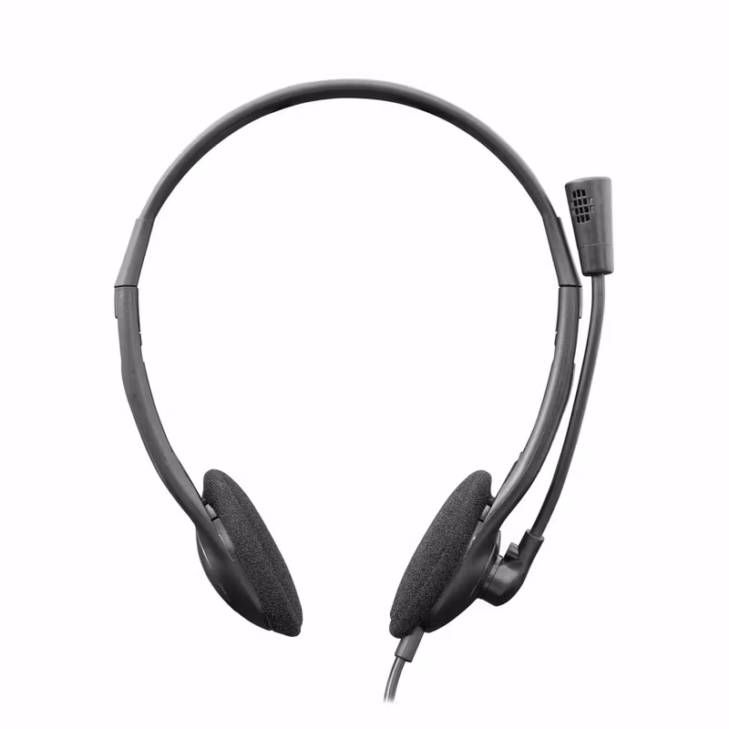 SBOX HS-707 USB On-Ear Headset med Mikrofon Svart