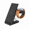 FIXED 3in1 Trådlös Laddstation designad för Garmin Watch Svart
