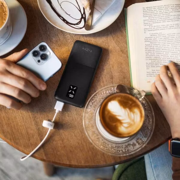 Fixed Zen USB-C PD 20W Power Bank 10 000 mAh, Svart