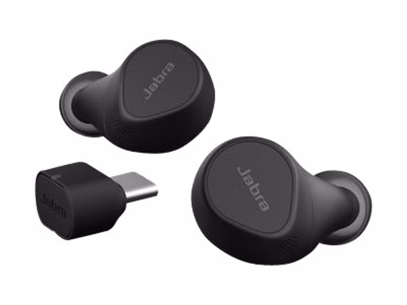 Jabra Evolve2 Buds UC äkta trådlösa hörlurar svart