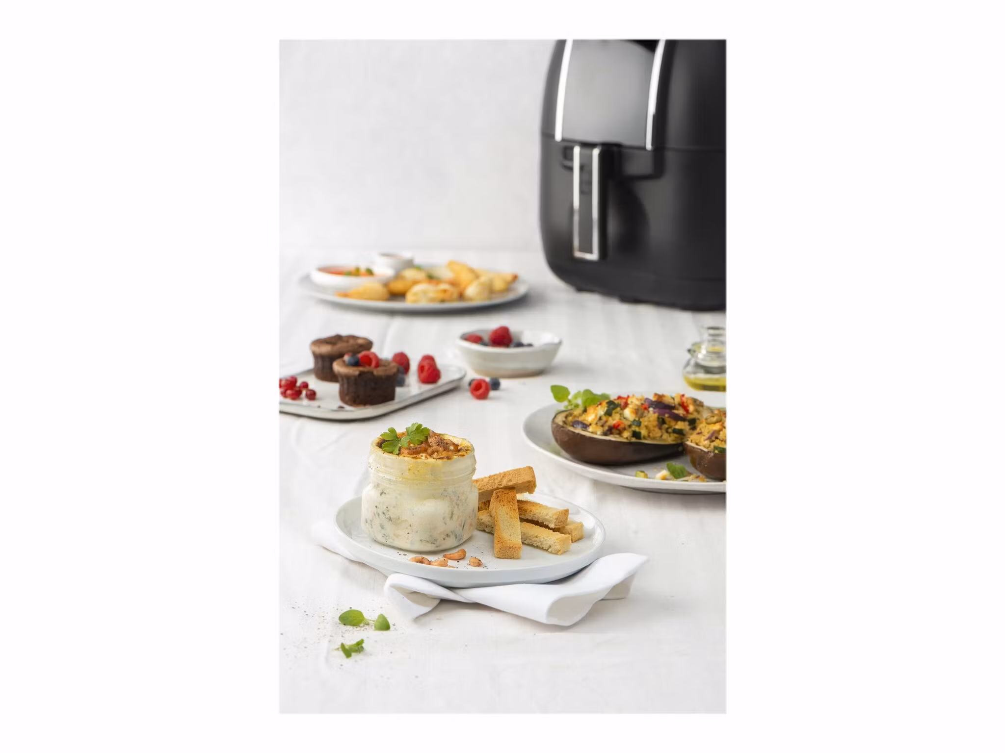 FRITEL SnackTastic 6902 Airfryer 2.3kW svart