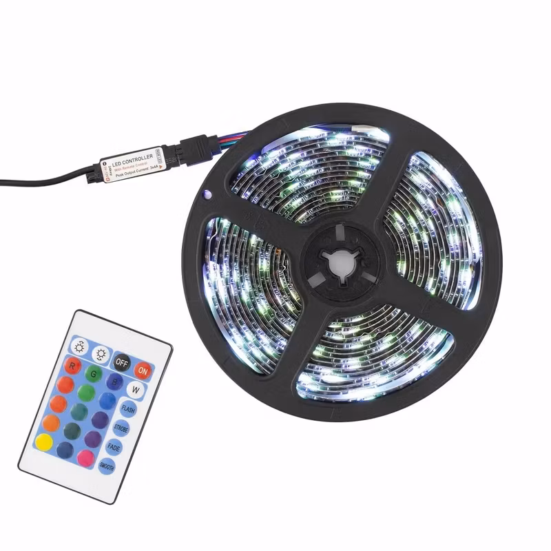 White Shark HELIOS-5 USB Gaming LED-remsa 5 m IP65 med fjärrkontroll