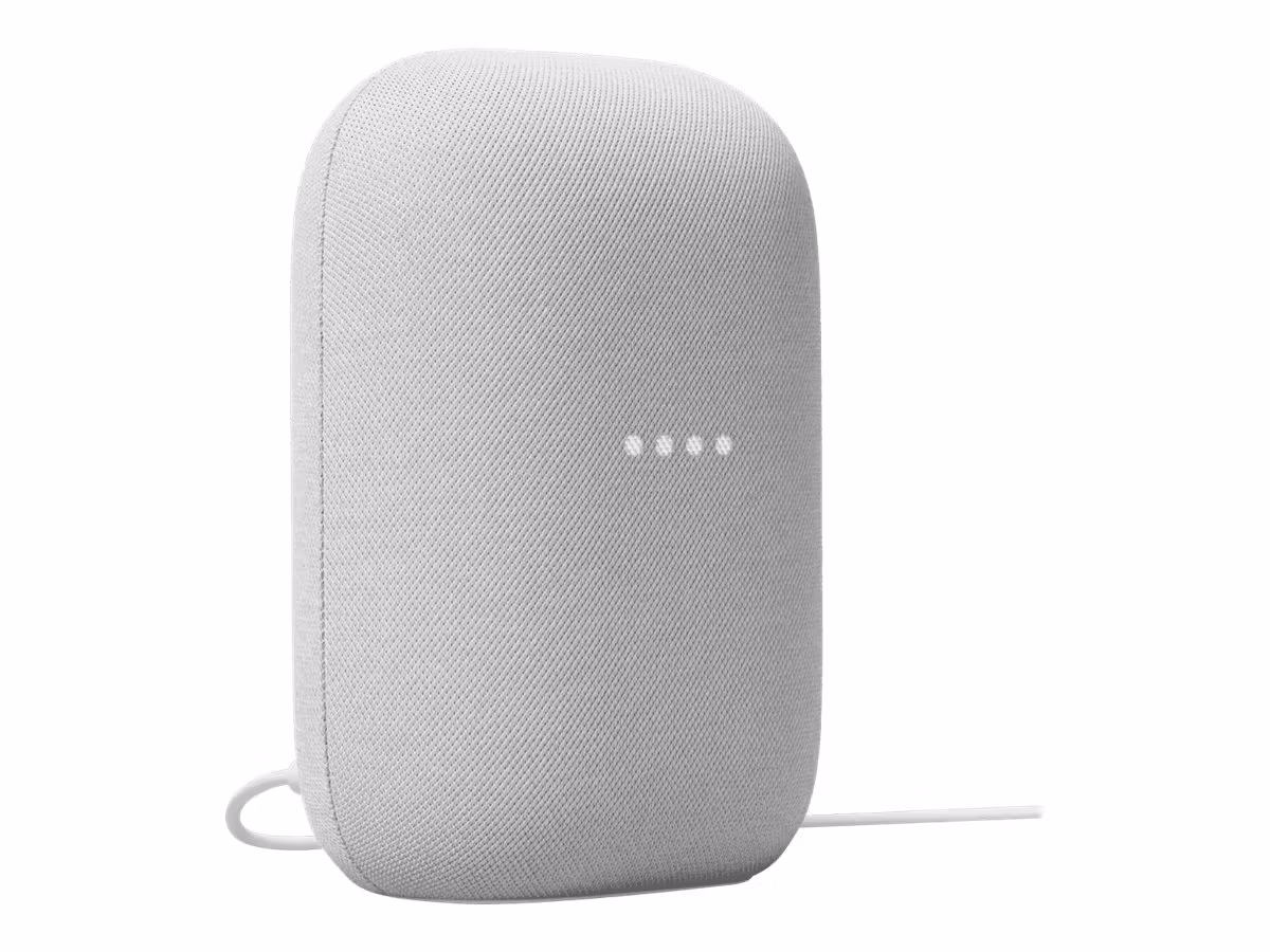 Google Nest Audio Smarthögtalare kalk