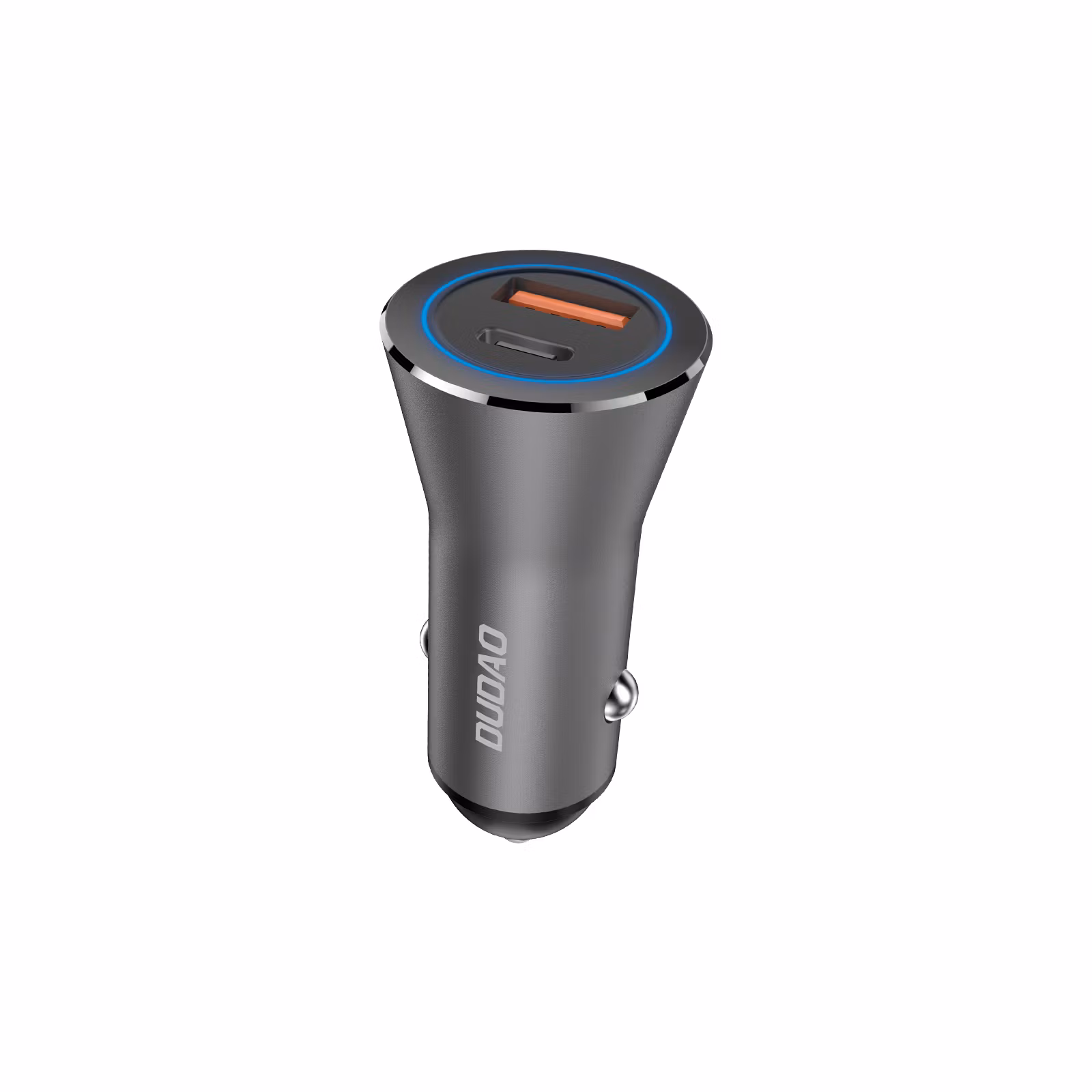 Dudao R4MAXupgrade Car Charger snabbladdare 45Watt 1xUSB-C + 1xUSB-A