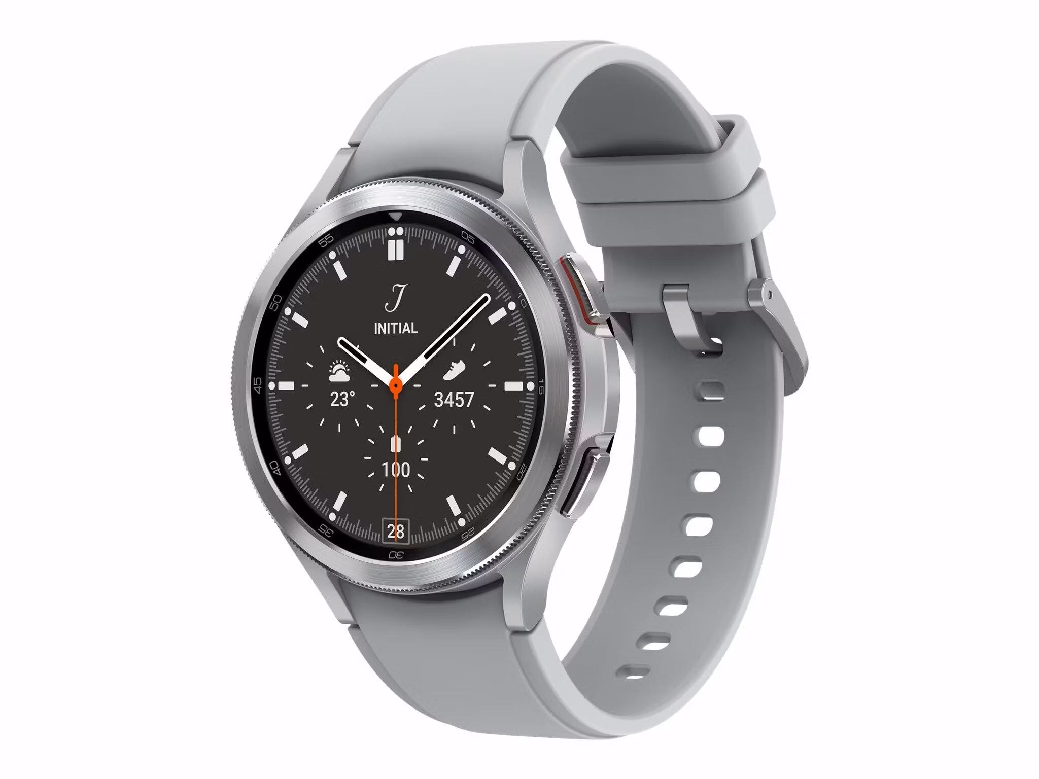 Samsung Galaxy Watch4 Classic 46 mm smart klocka silver