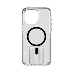 Evo Crystal Kick MagSafe iPhone 15 Pro Max Transparent/Svart