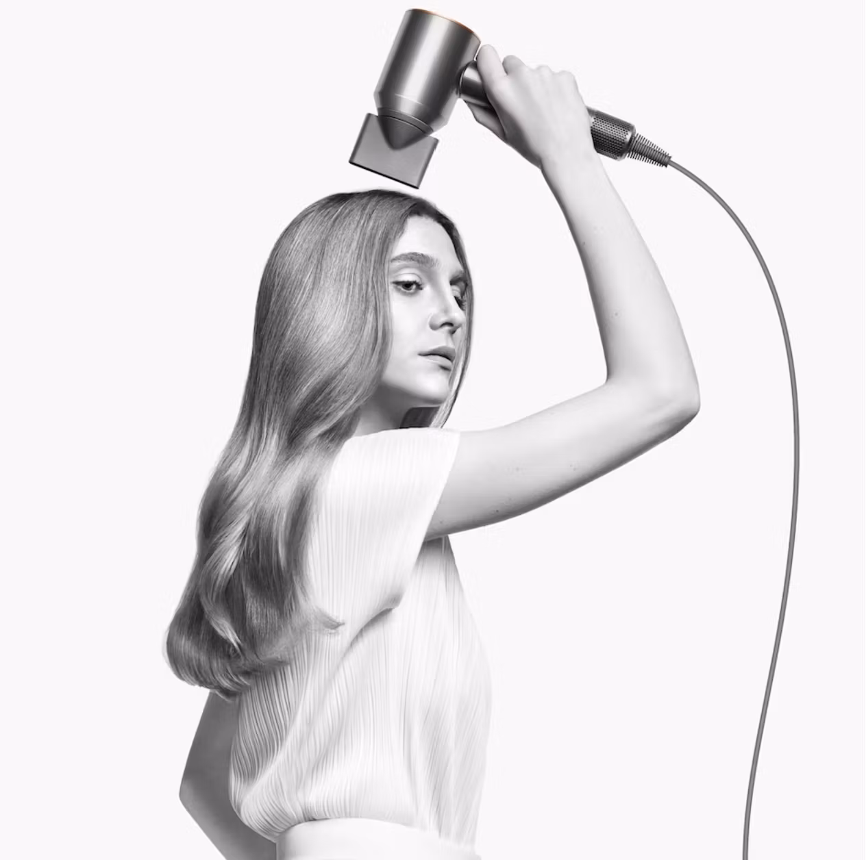 Dyson Supersonic HD07 Nickel/copper hårfön