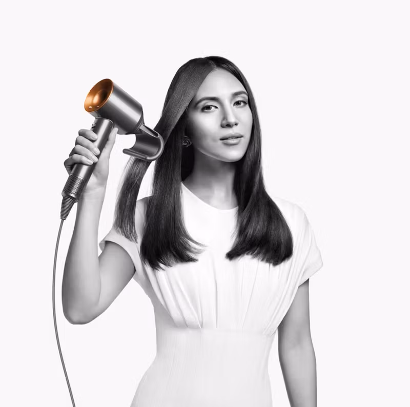 Dyson Supersonic HD07 (nickel/koppar)