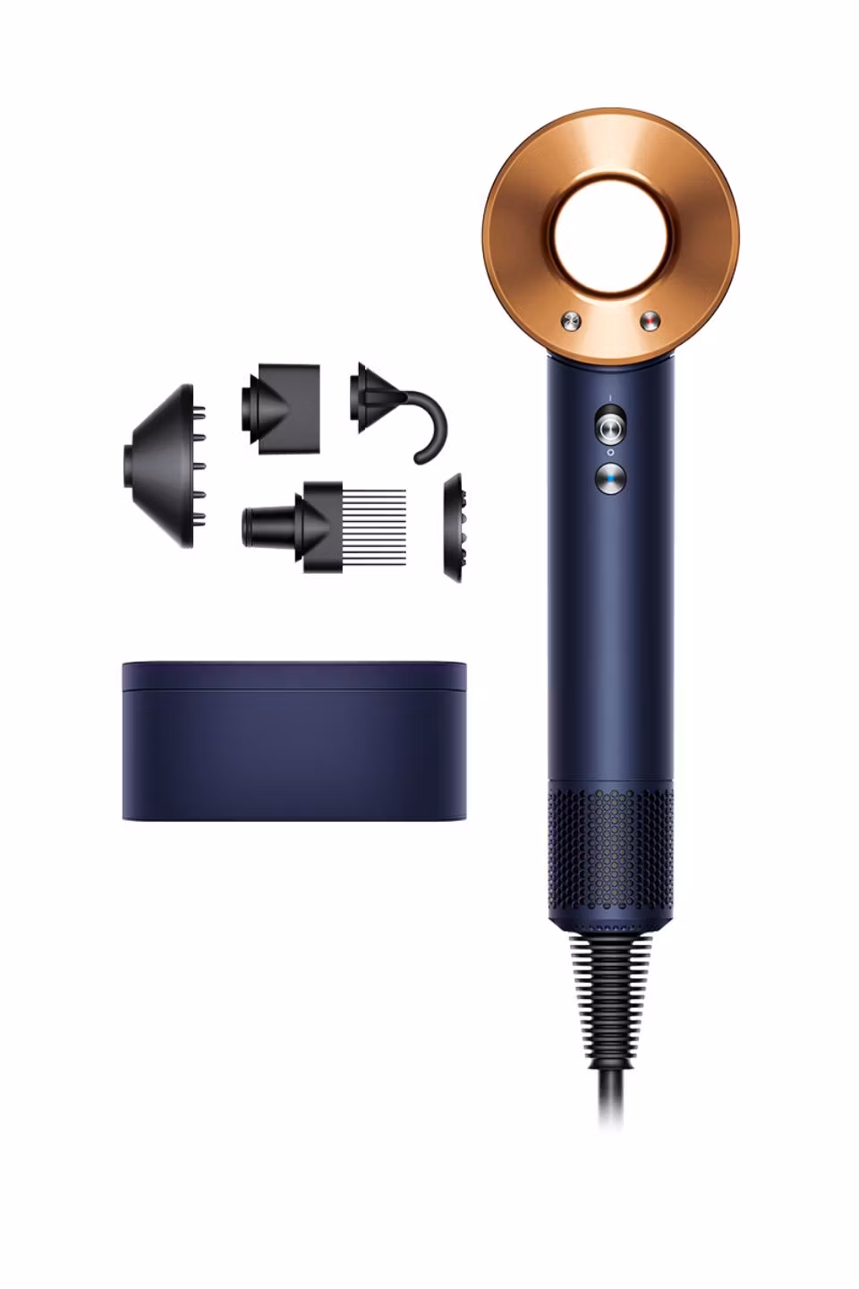 Dyson Supersonic HD07 Prussian Blue/Rich Copper Gift Edition Hårfön
