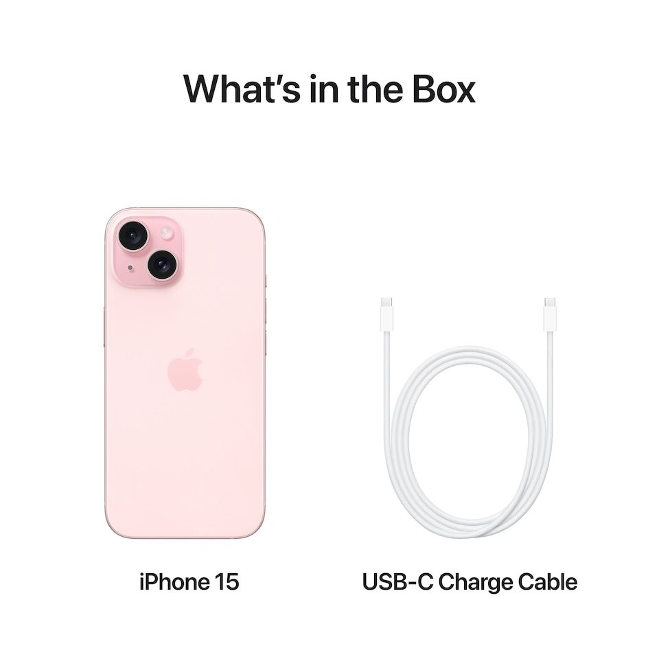 Apple iPhone 15 6.1" 256GB Rosa