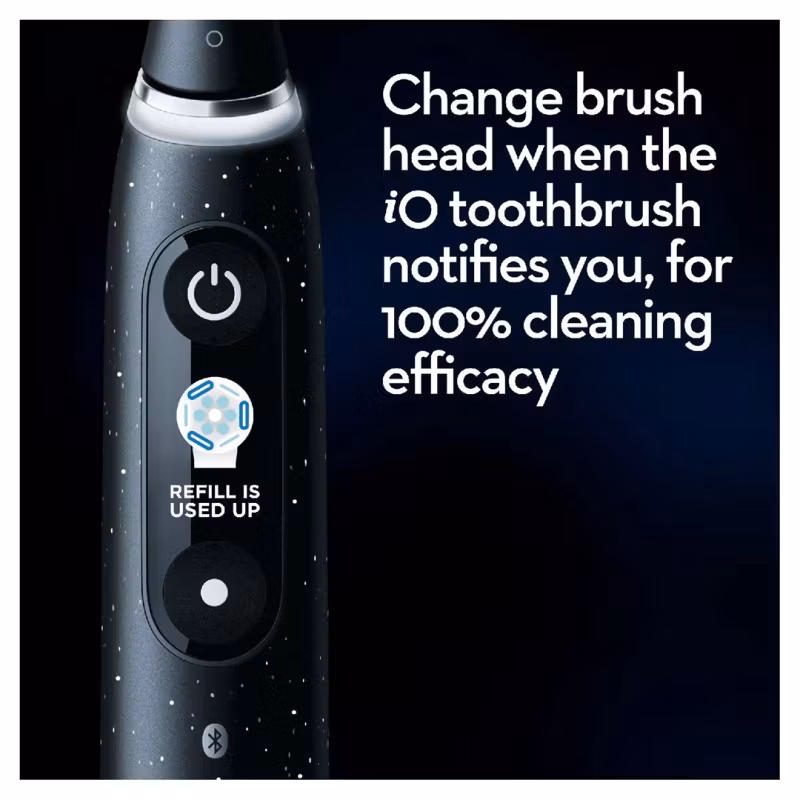 Oral-B iO Series 10 Cosmic Black eltandborste med AI-teknik
