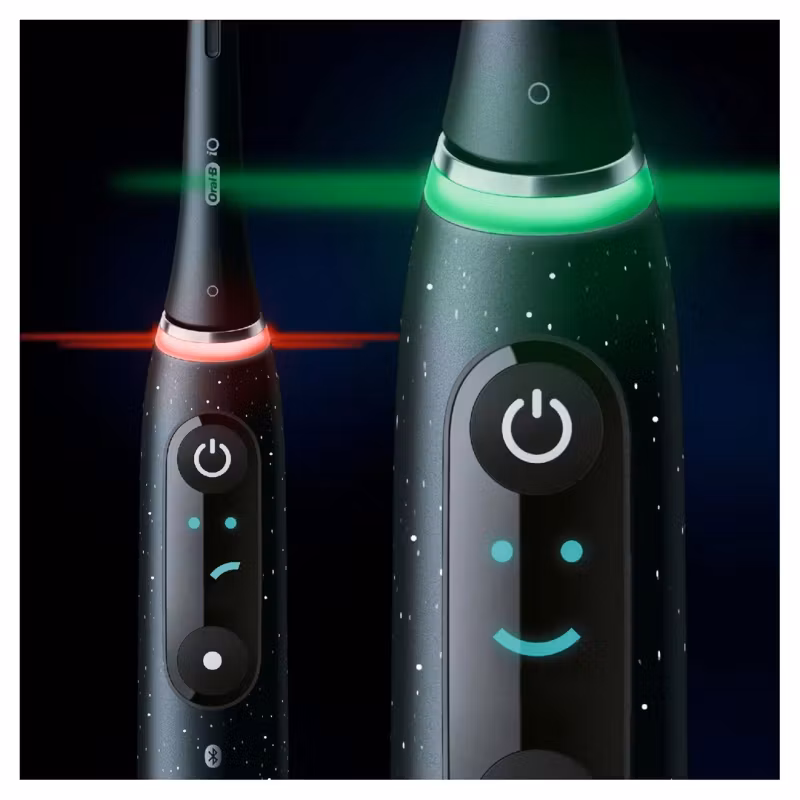 Oral-B iO Series 10 Cosmic Black eltandborste med AI-teknik