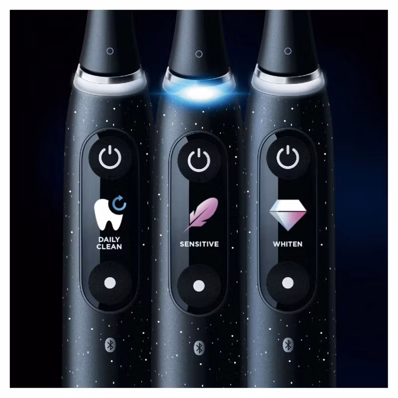 Oral-B iO Series 10 Cosmic Black eltandborste med AI-teknik