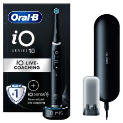 Oral-B iO Series 10 Cosmic Black eltandborste med AI-teknik