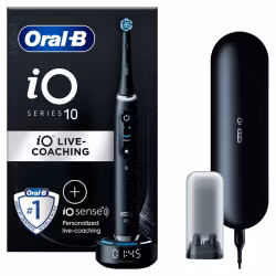 Oral-B iO Series 10 Cosmic Black eltandborste med AI-teknik