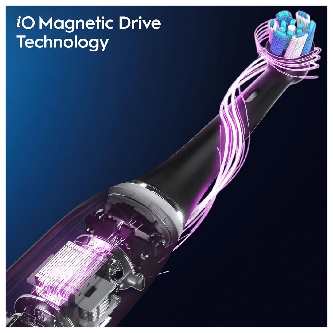 Oral-B iO Series 10 Cosmic Black eltandborste med AI-teknik