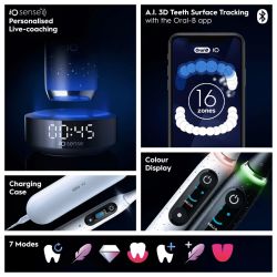 Oral-B iO Series 10 Cosmic Black eltandborste med AI-teknik