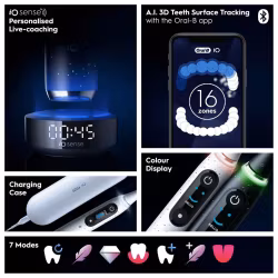 Oral-B iO Series 10 Cosmic Black eltandborste med AI-teknik