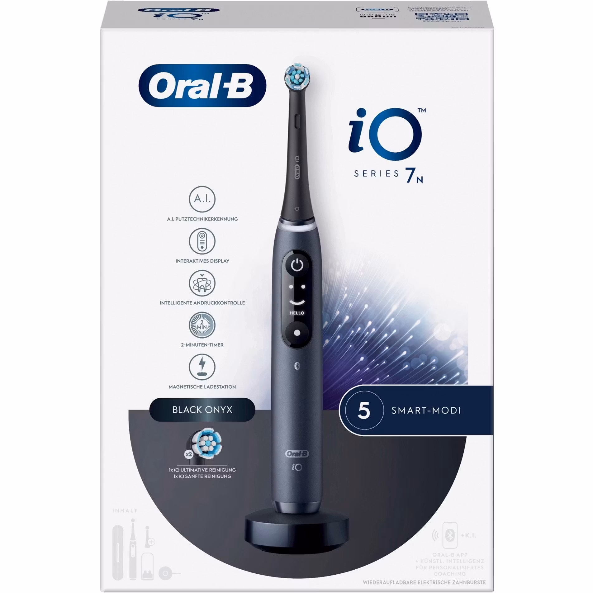 Oral-B iO Series 7N Black Onyx eltandborste