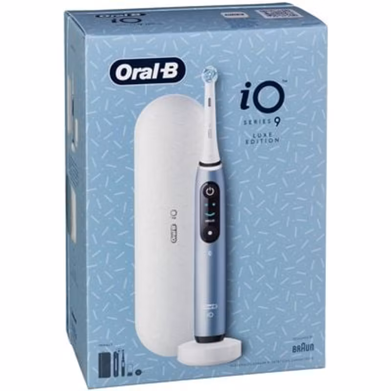 Braun Oral-B iO Series 9 Luxe Edition Eltandborste Aqua Marine