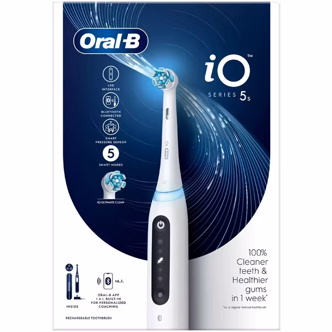 Oral B Eltandborste iO serie 5 vit