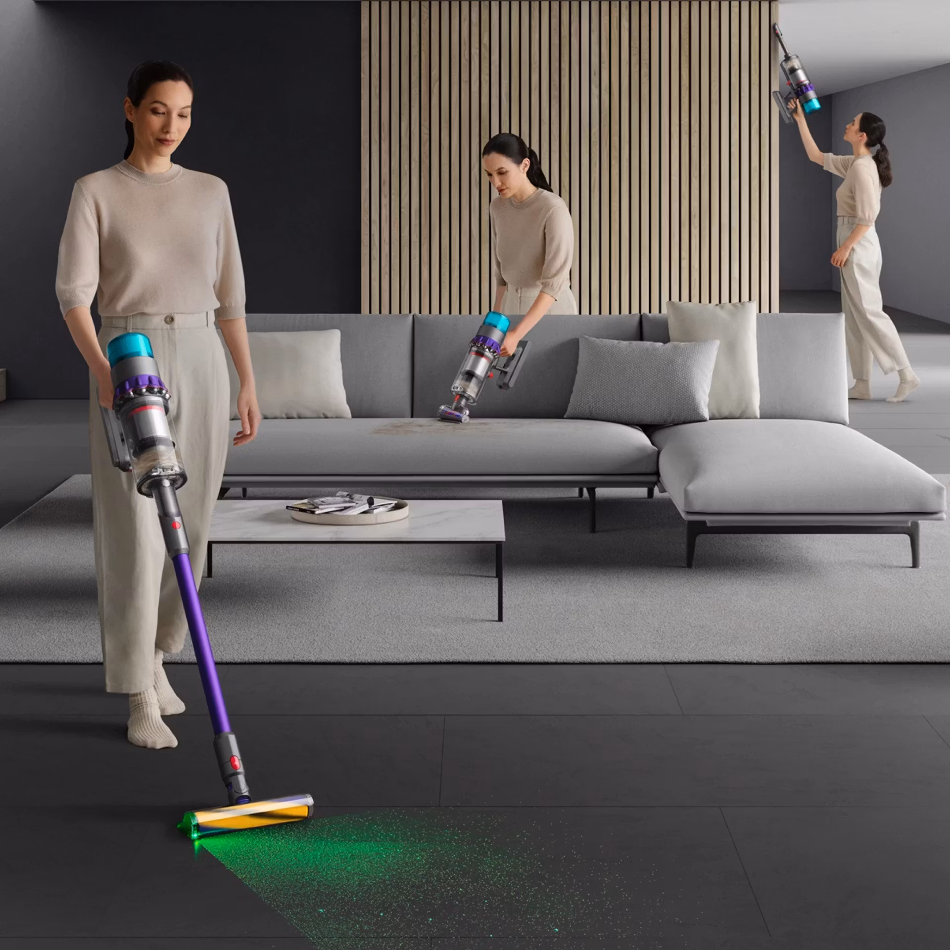 Dyson Gen5 detect Absolute skaftdammsugare sladdlös