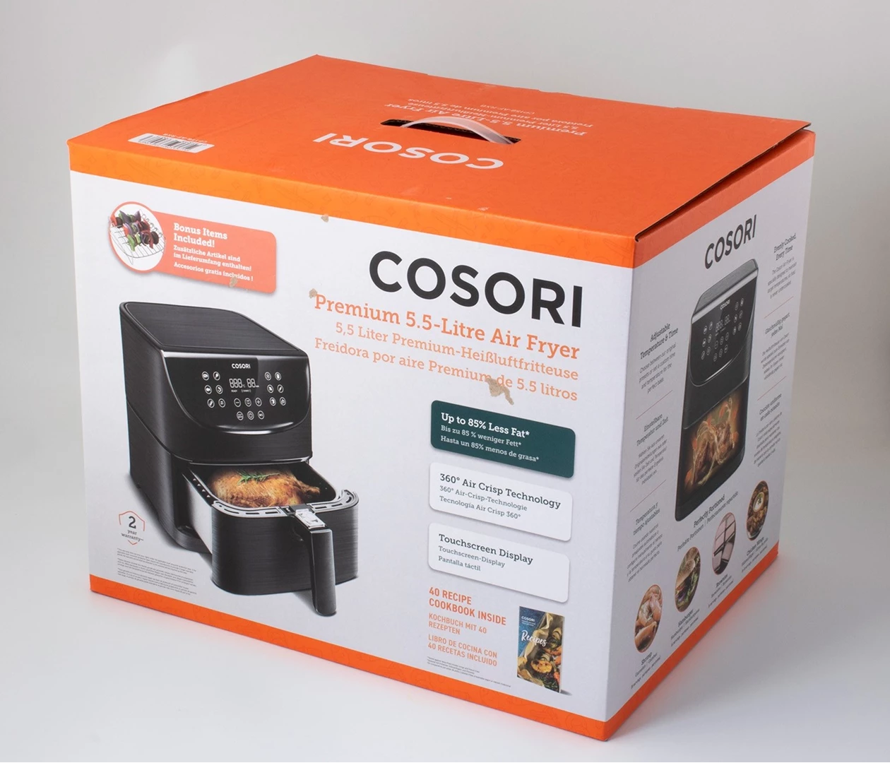 Cosori Premium CP158-AF-RXW Airfryer black