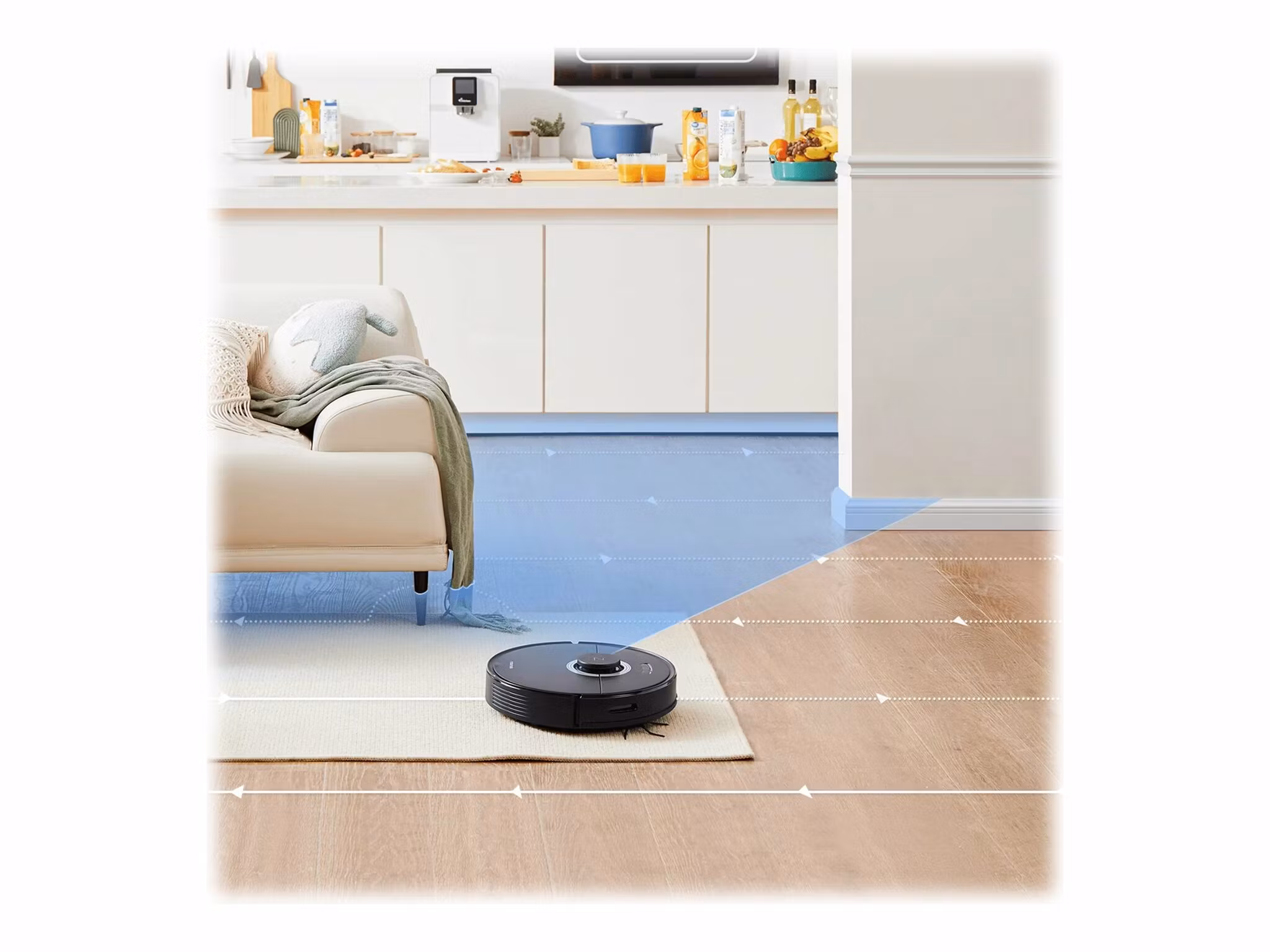 Roborock Robotdammsugare Q7 Max svart