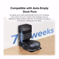 Roborock Robotdammsugare Q7 Max svart