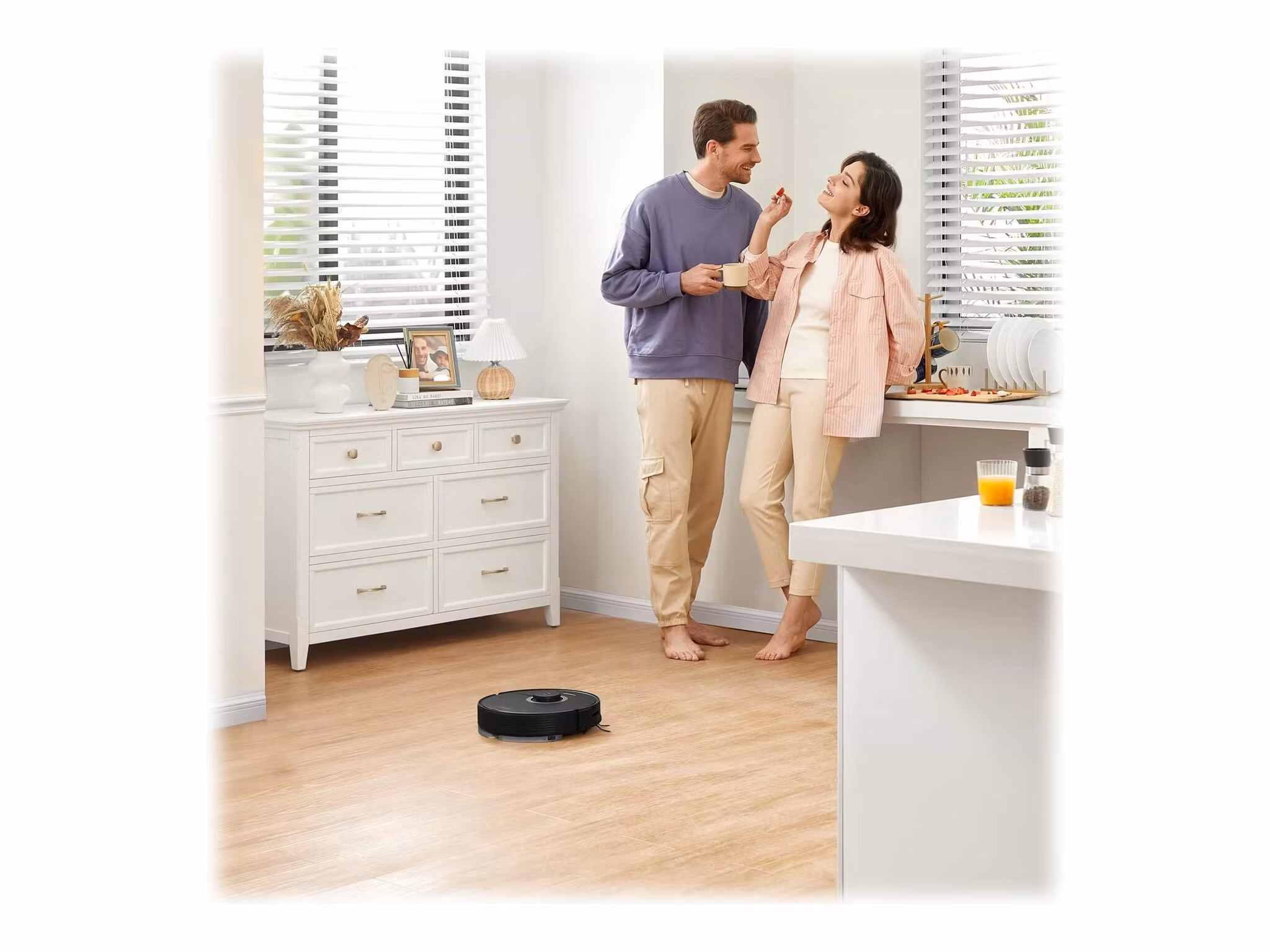 Roborock Robotdammsugare Q7 Max svart